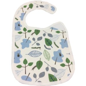 Bib with leaf design